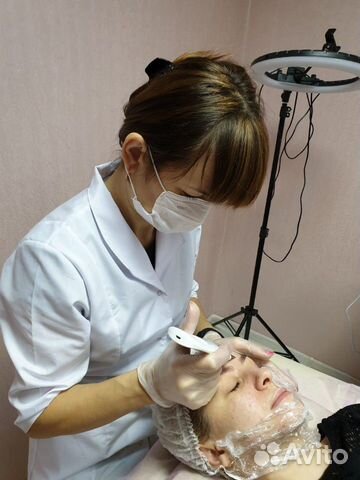 Ультразвуковая чистка лица
