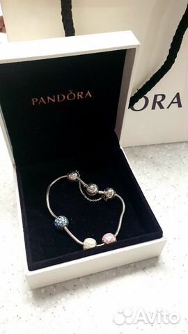 Браслет серебряный с шармами Pandora Essence Браслет серебряный с шармами Pandora Essence