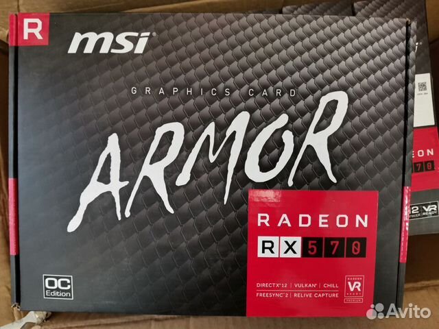 Видеокарта RX 580, RX 570 Видеокарта RX 580, RX 570