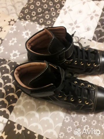 Giorgio Armani полуботинки в спортианом стиле ориг