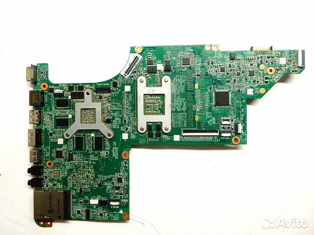 Материнская плата DA0LX6MB6H1 REV:H HP dv6-3000