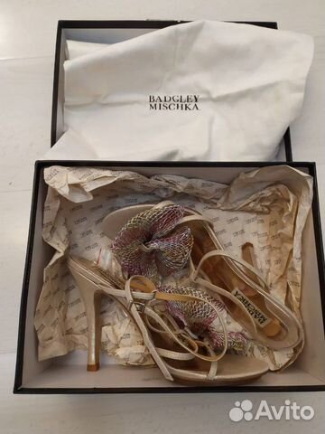 Туфли новые Badgley Mischka оригинал 37 38 24-25см Туфли новые Badgley Mischka оригинал 37 38 24-25см