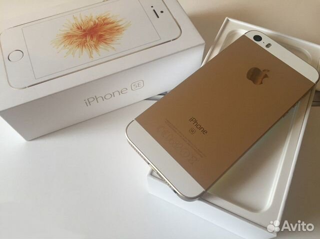 iPhone SE 32Gb Gold (Идеальное состояние) iPhone SE 32Gb Gold (Идеальное состояние)