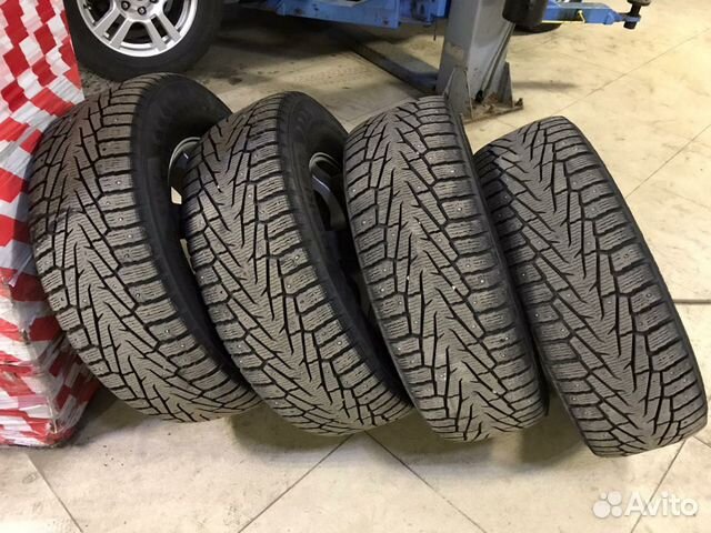 Зимние шип. колеса Toyota 265/65/r17