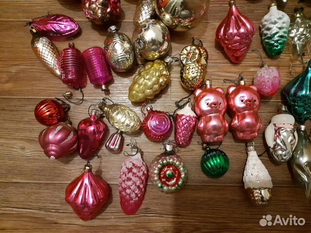 Елочные игрушки СССР Елочные игрушки СССР