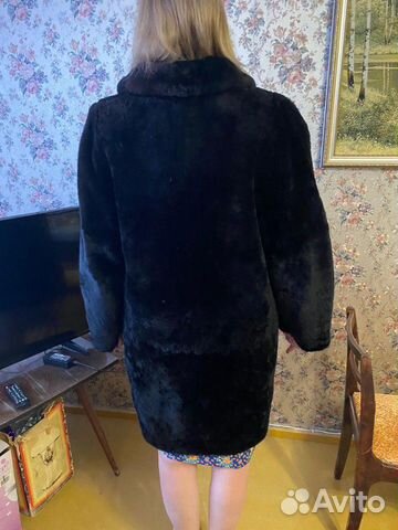 Шуба из натурального мутона Шуба из натурального мутона