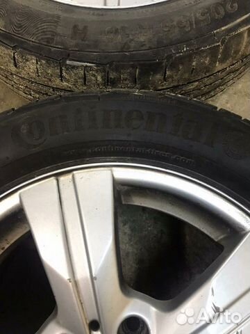 Комплект колёс в сборе на Mercedes b180 w245 Комплект колёс в сборе на Mercedes b180 w245