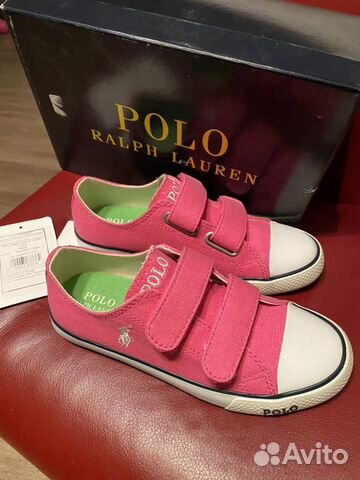 Новые кеды Ralph Lauren Junior. Оригинал. Р. 32/21 Новые кеды Ralph Lauren Junior. Оригинал. Р. 32/21