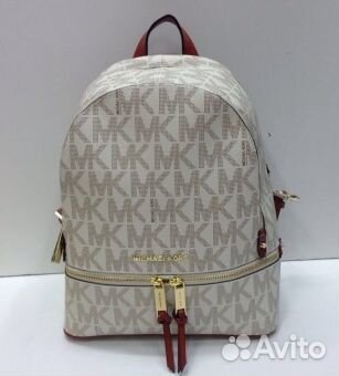 Рюкзак Michael Kors Rhea Logo Signature Vanilla