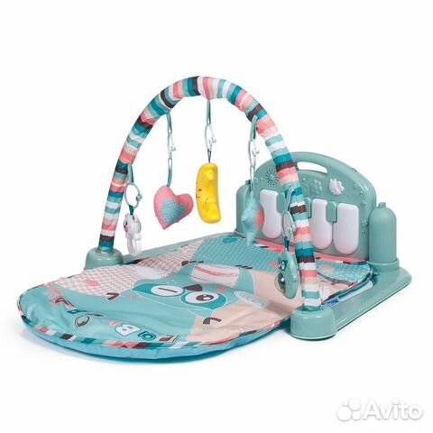 Развивающий коврик baby go с пианино