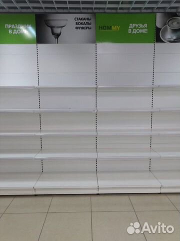 Торговые стеллажи металлические