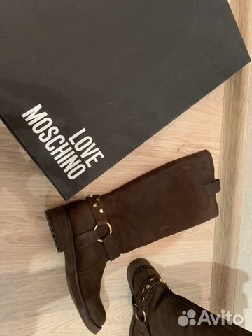 Осенние сапоги Moschino Love Осенние сапоги Moschino Love