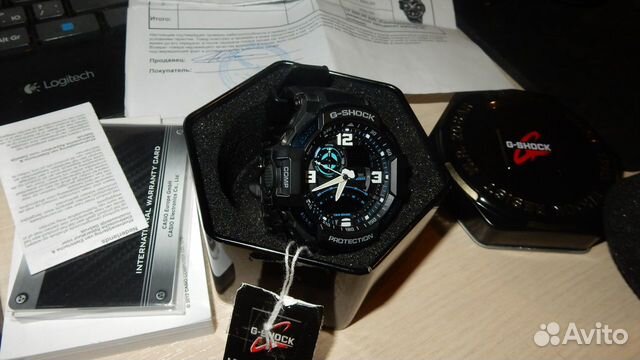 Часы касио как новые / Casio G-Shock GA-1000-2B