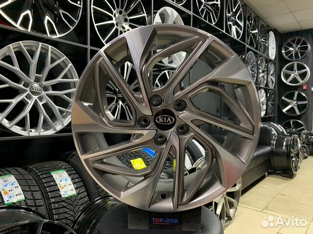 Новые диски R18 на Kia Sportage Новые диски R18 на Kia Sportage