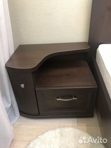 Кровать, матрас ортопедический и тумба