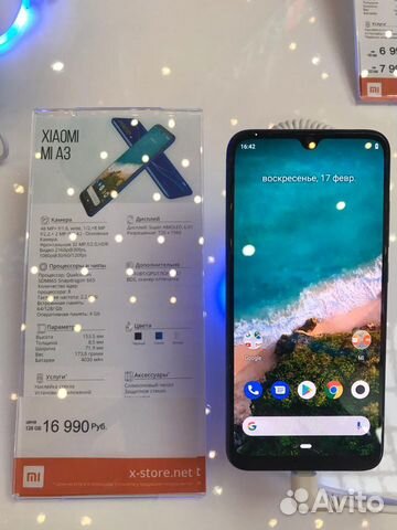 Телефон Xiaomi Mi A3 Телефон Xiaomi Mi A3
