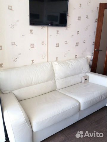 Диван кожаный Мардаль (Икеа)