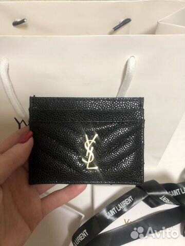 Картхолдер/визитница Saint Laurent