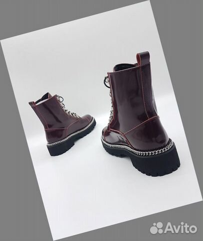 Ботинки кожаные Balmain Ботинки кожаные Balmain