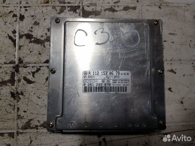 Блок управления двигателем Mercedes-Benz C320 W203