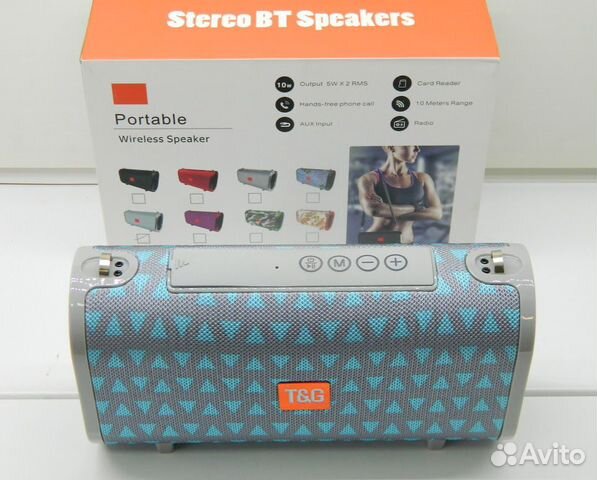Портативная колонка Portable TG 123 Портативная колонка Portable TG 123