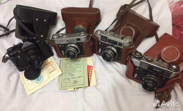 Фотоаппарат Зенит ет(новый), агат18к, фэд 3,4,5.Po Фотоаппарат Зенит ет(новый), агат18к, фэд 3,4,5.Po