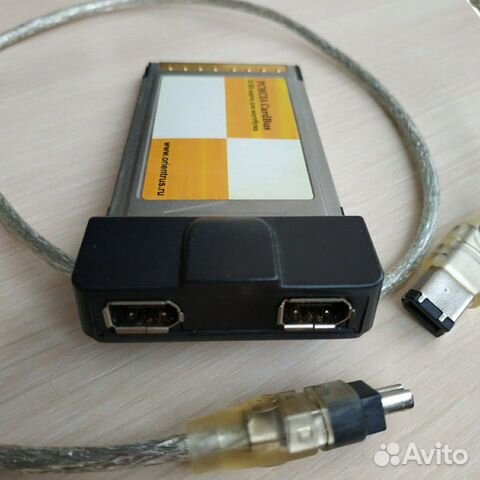 Ieee 1394 CardBus плата видео захвата