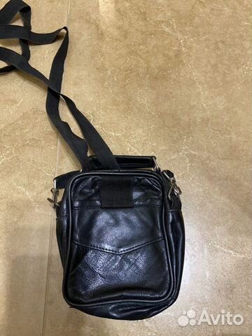 Кожаная барсетка Кожаная барсетка