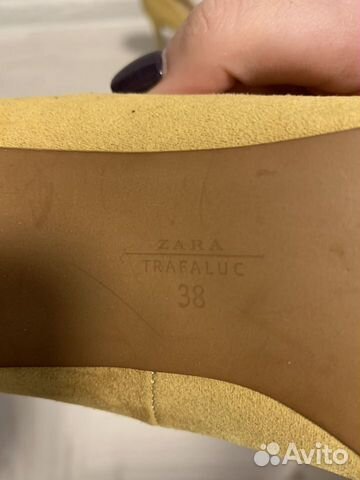 Туфли Zara, р-р 37 (37,5)