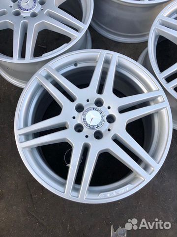 Оригинальные диски Mercedes W212 R18 разноширокий Оригинальные диски Mercedes W212 R18 разноширокий