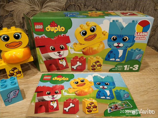 Конструктор lego Duplo Мои первые домашние животны