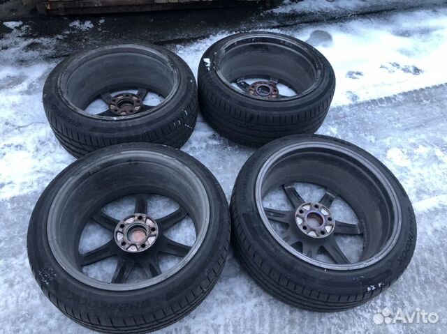 Японские кованные диски enkei PF07 18” 2x9,5J et15 Японские кованные диски enkei PF07 18” 2x9,5J et15