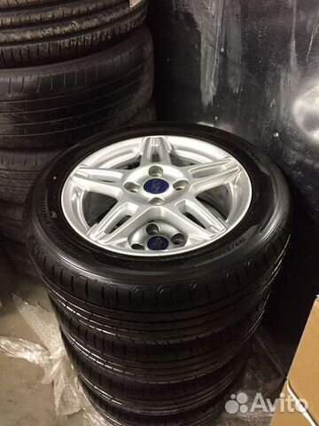 Колёса в сборе на Ford Fiesta (Форд фиеста) R15 Колёса в сборе на Ford Fiesta (Форд фиеста) R15