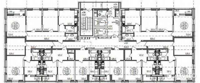 3-к квартира, 81.9 м², 7/21 эт. 3-к квартира, 81.9 м², 7/21 эт.