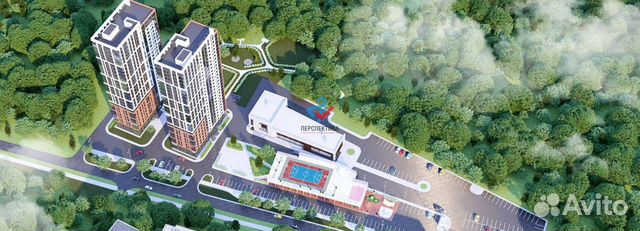 2-к квартира, 35.8 м², 7/27 эт. 2-к квартира, 35.8 м², 7/27 эт.