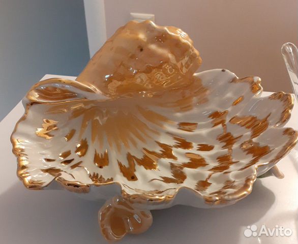 Ракушка конфетница винтаж