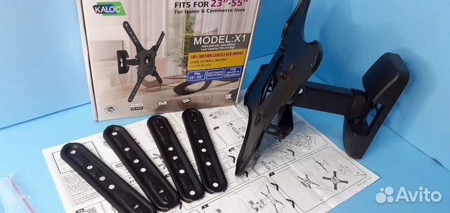 Кронштейн X1 Наклонно- поворотный Для больших тв