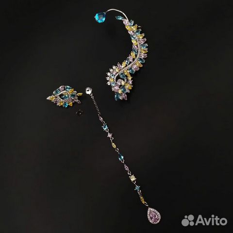 Серьги каффы apm Monaco Серьги каффы apm Monaco