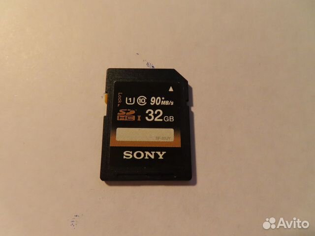 Оригинал карта памяти sdhc Sony SF-32UY 32gb новая Оригинал карта памяти sdhc Sony SF-32UY 32gb новая