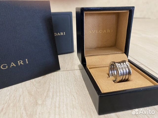 Bvlgari Кольцо 16-17в 5 витков,Оригинал,белое золо Bvlgari Кольцо 16-17в 5 витков,Оригинал,белое золо