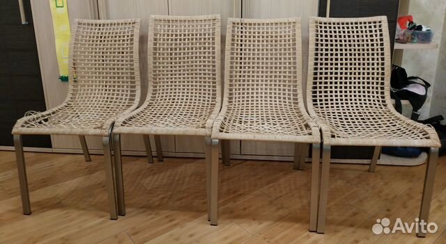 Стулья (4 стула) плетёные икеа IKEA Стулья (4 стула) плетёные икеа IKEA