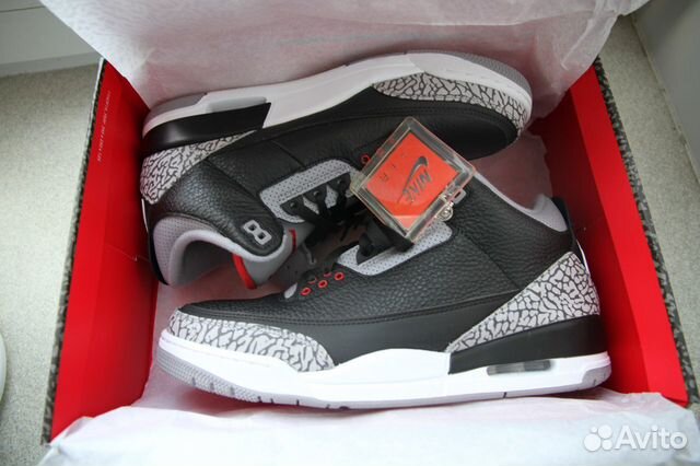 Nike Air Jordan 3 Retro OG Black Cement 