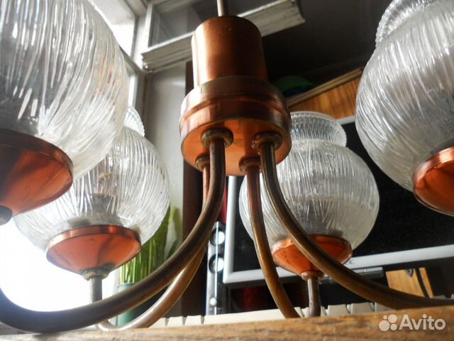 Люстра СССР 70 гг