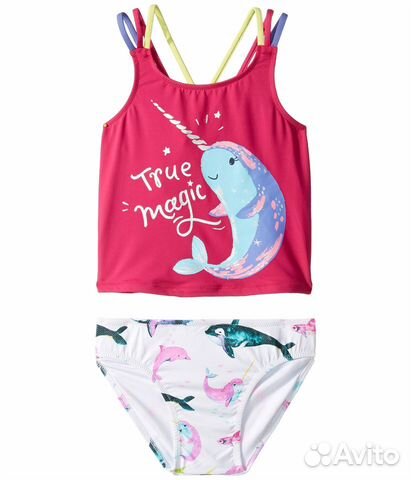 Купальник и футболка Hatley sea friends р 3-8 лет Купальник и футболка Hatley sea friends р 3-8 лет