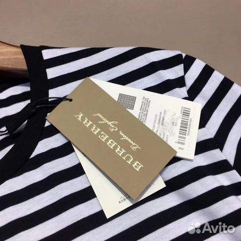 Футболка Burberry удлиненная