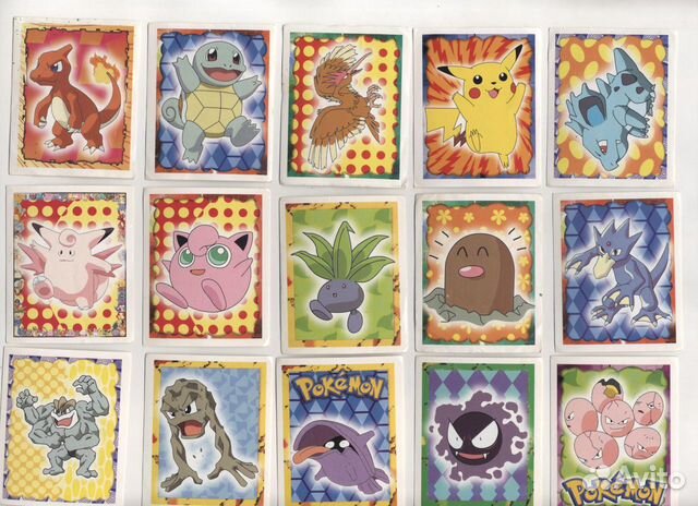 Наклейки стикеры Покемон Pokemon, Merlin