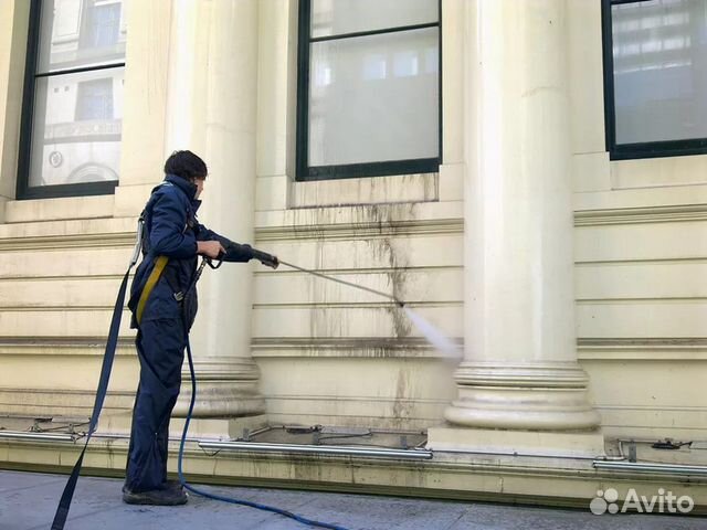 Мойка окон и фасада