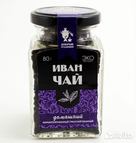 Иван-чай с цветочками 