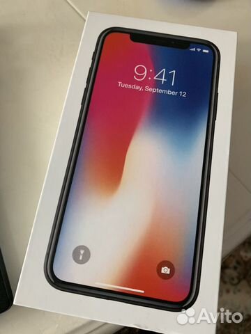 Телефон iPhone Х Space Gray, 256гб