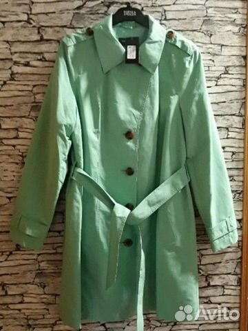 Новый плащ Marks and Spencer 48,косуха красная 48